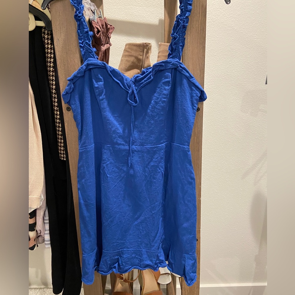 Lulus blue dress